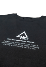camiseta logo help snowboards
