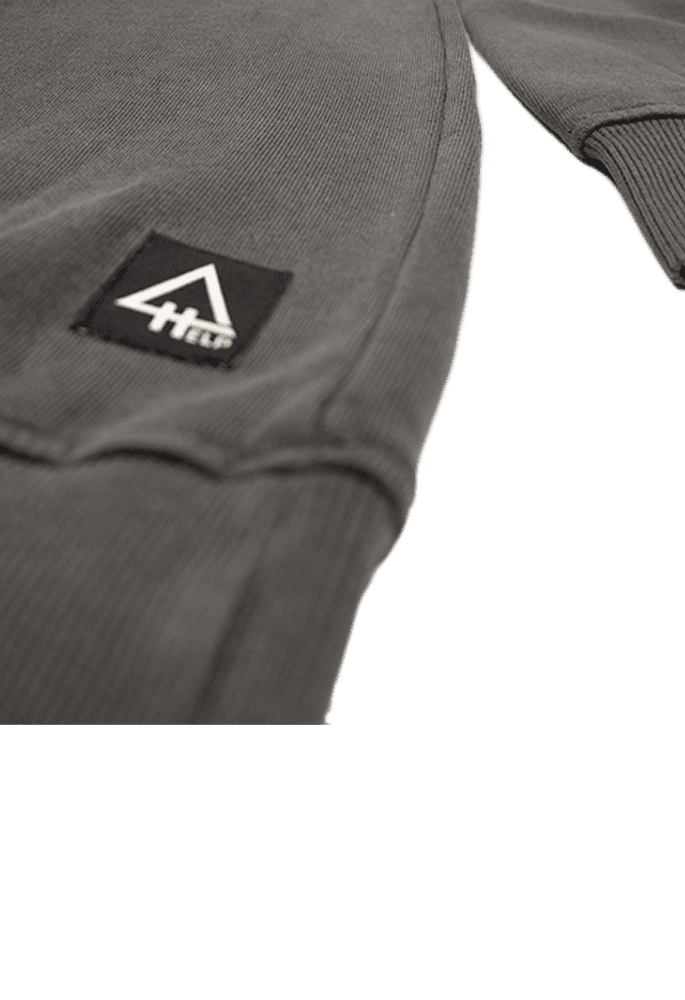 sudadera help snowboard sin cuello